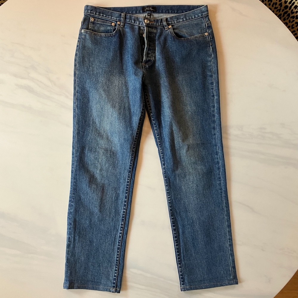 A.P.C. Petit New Standard Button Fly Jeans 35 x 27